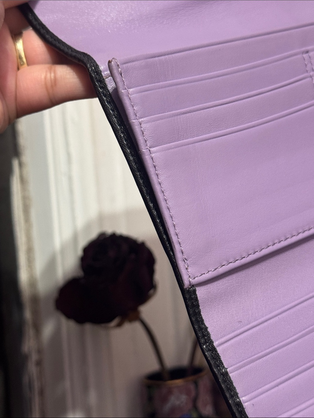 Coach Black Leather Continental Wallet - Picture 10 of 14